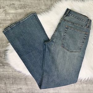 J Crew Factory Flare Medium Wash Jeans